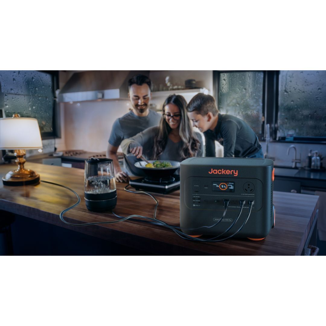 Jackery - Explorer 2000 Plus Portable Power Station with 2x SolarSaga 200