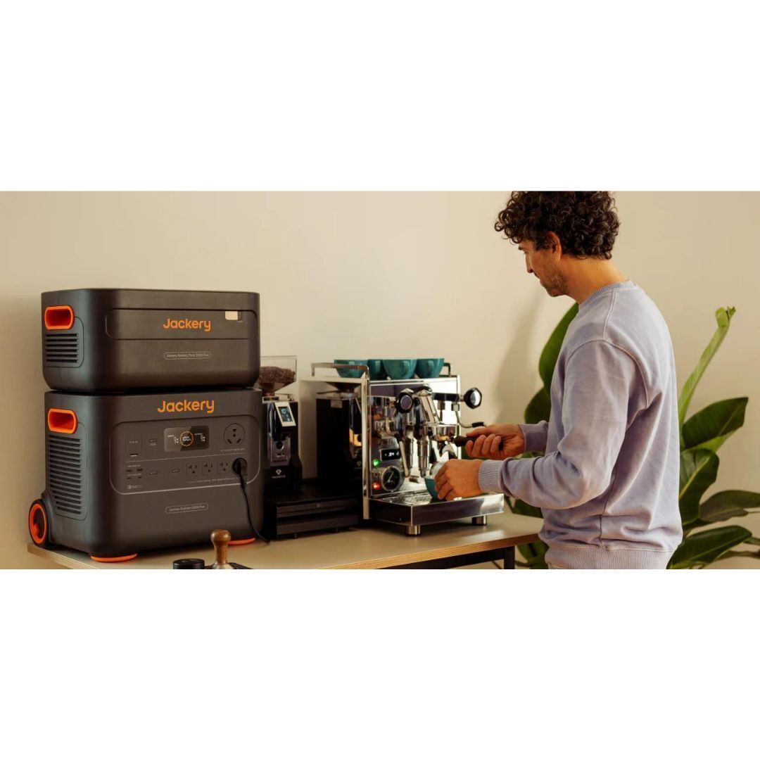 Jackery - Explorer 2000 Plus Portable Power Station with Battery Pack
