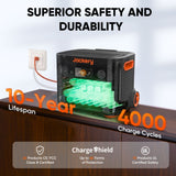 Jackery - Explorer 2000 Plus Portable Power Station with Battery Pack