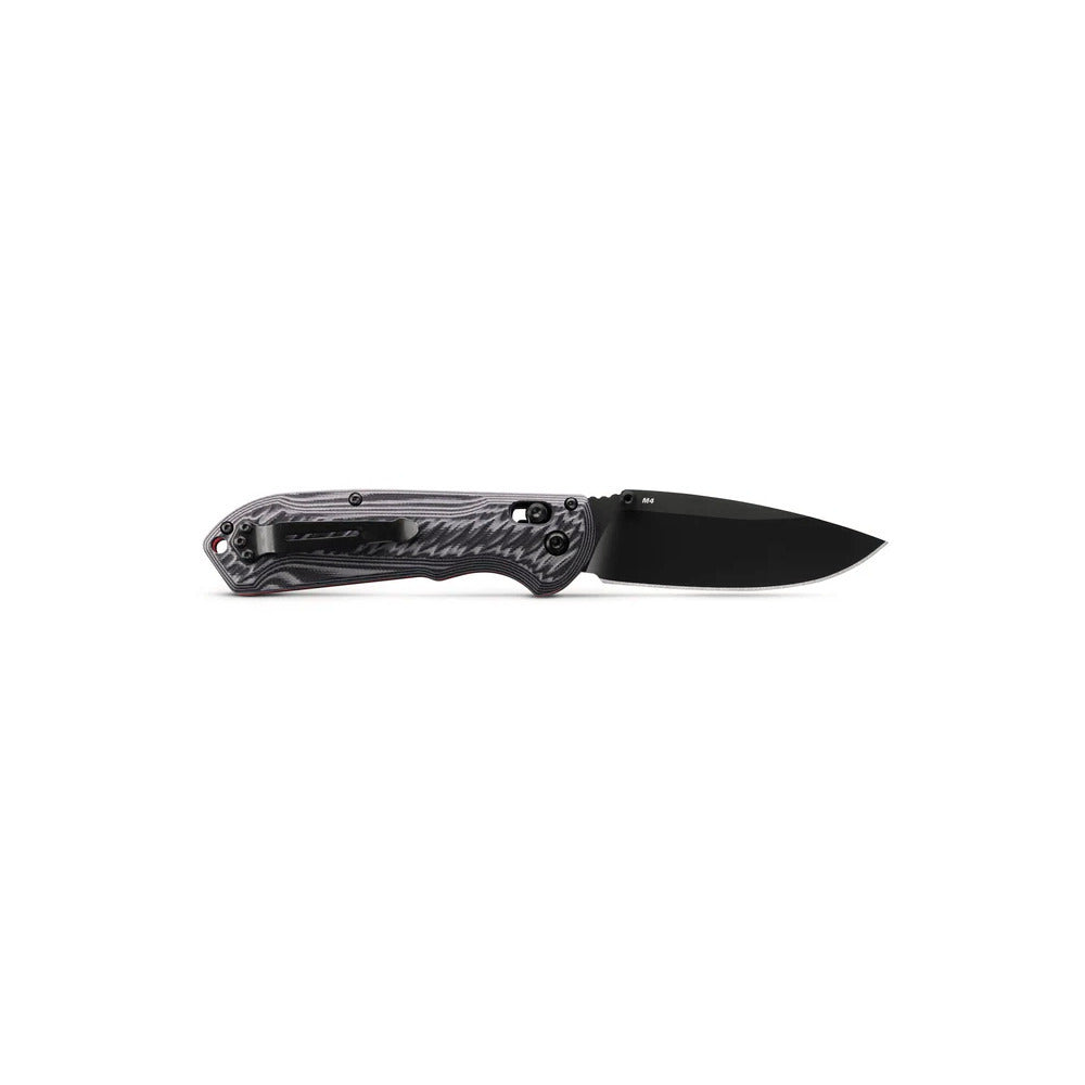 Benchmade 560BK-1 Freek Folding Knife (CPM Steel Blade/ Black/Red G10 Handle)