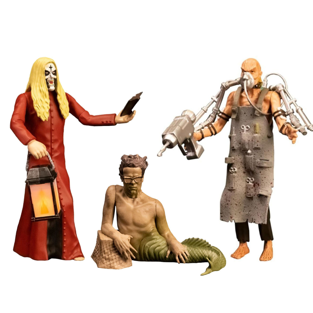 Trick Or Treat Studios-House of 1000 Corpses Action Figures x5 and Case Bundle