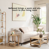 Umbra Bellwood Side Table (Natural)-2 Pack