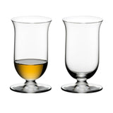 Riedel Vinum Single Malt Whiskey Crystal Glasses 2-Pack with $6 Credit, Clear