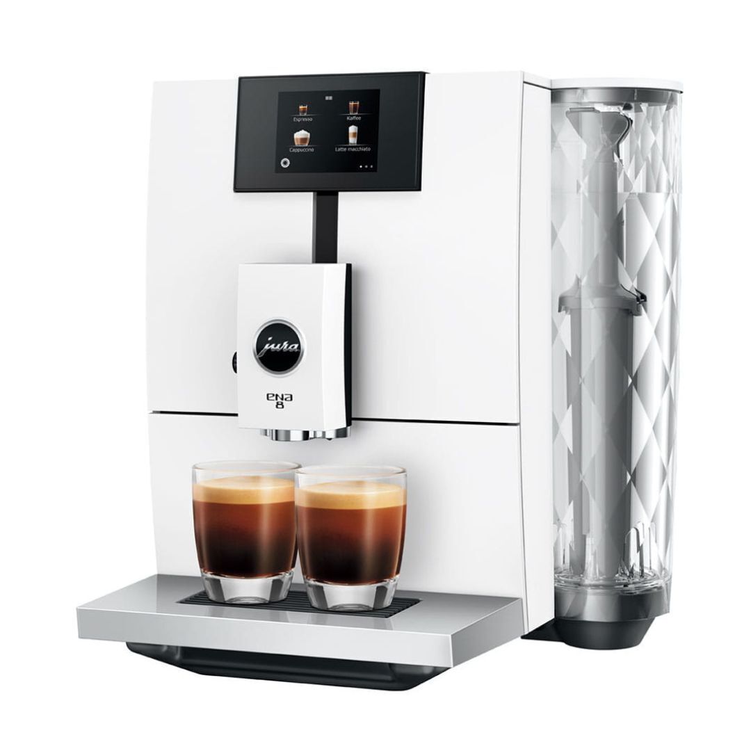 Jura ENA 8 Automatic Coffee Machine Nordic White