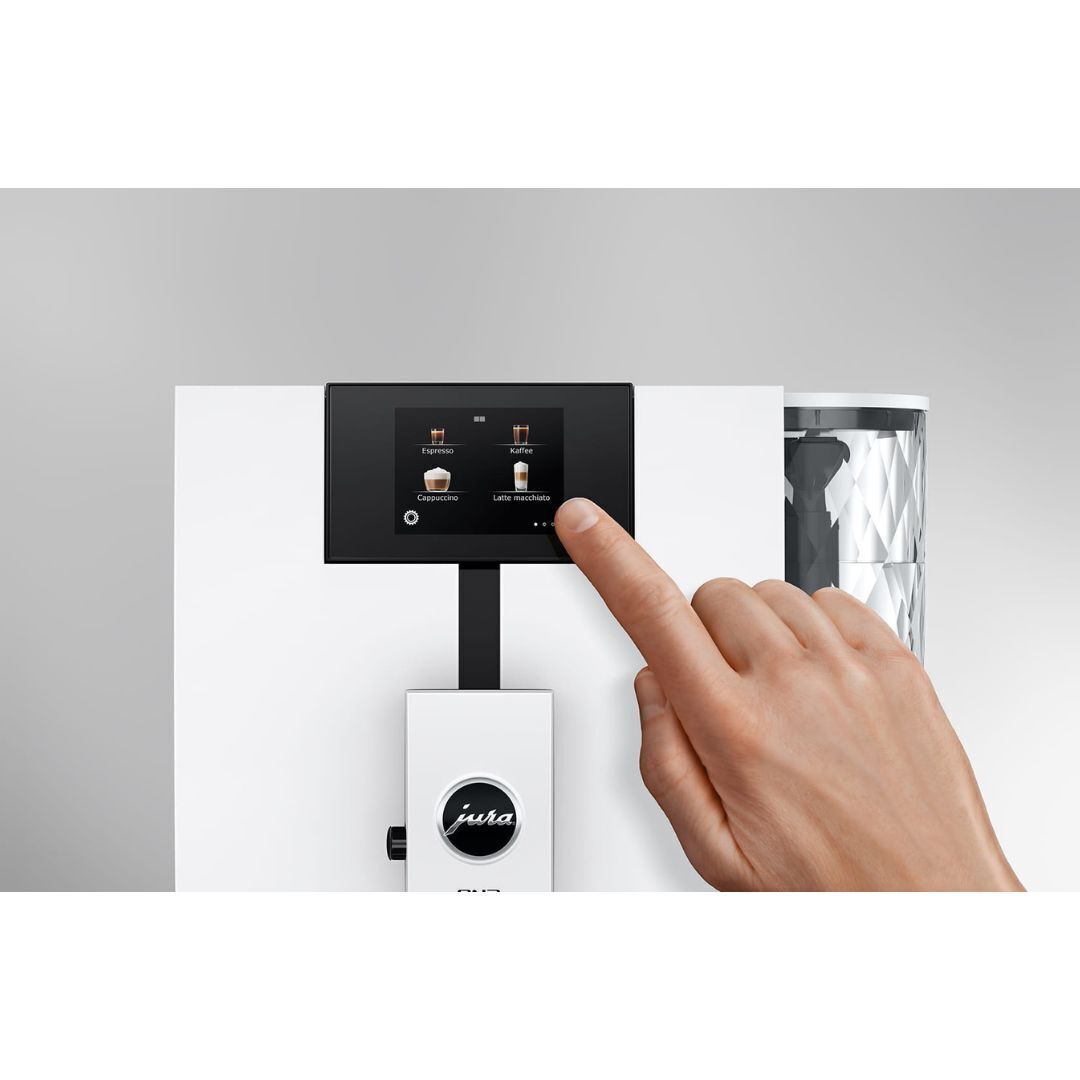 Jura ENA 8 Automatic Coffee Machine Nordic White