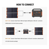 Jackery - SolarSaga 100W Solar Panel (Updated)