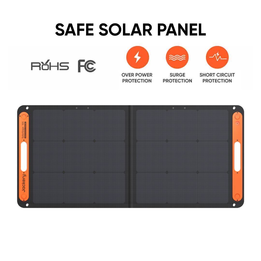 Jackery - Explorer 1000 V2 Portable Power Station with SolarSaga Panel 100