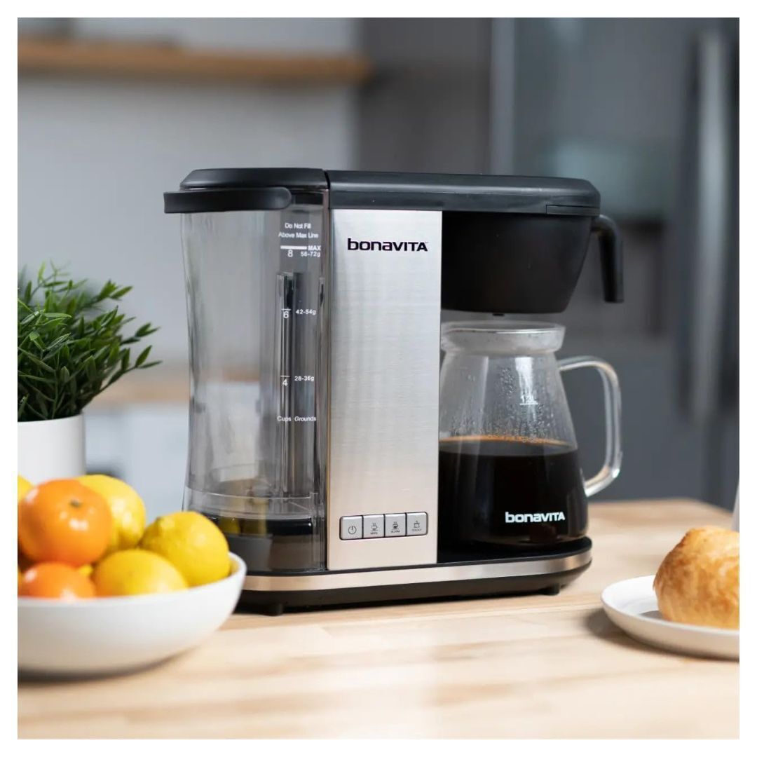 Bonavita Enthusiast 8 Cup Drip Coffee Brewer with Glass Carafe