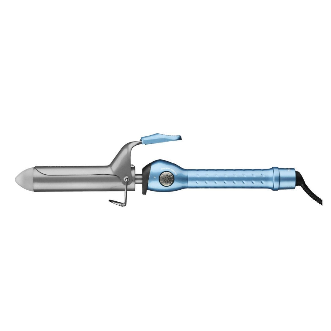 BaBylissPRO Nano Titanium 1 1/4-Inch Spring Curling Iron for Larger, Looser Curls, and Waves
