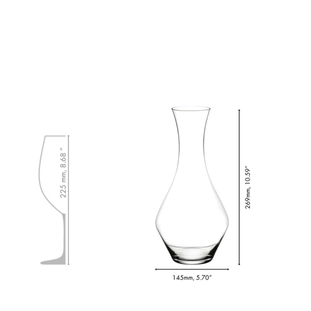 Riedel Cabernet Magnum Decanter Bundle with Pro Professional Wine Aerator Bundle