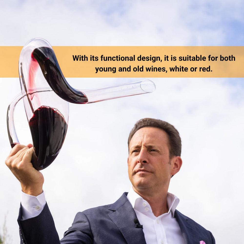 Riedel Cabernet Magnum Decanter Bundle with Pro Professional Wine Aerator Bundle