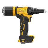 DeWalt 20V MAX XR Cordless 3/16-Inch Rivet Tool with On-Board Mandrel Collector (Black and Yellow)