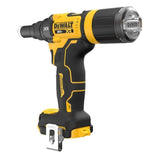 DeWalt 20V MAX XR Cordless 3/16-Inch Rivet Tool with On-Board Mandrel Collector (Black and Yellow)