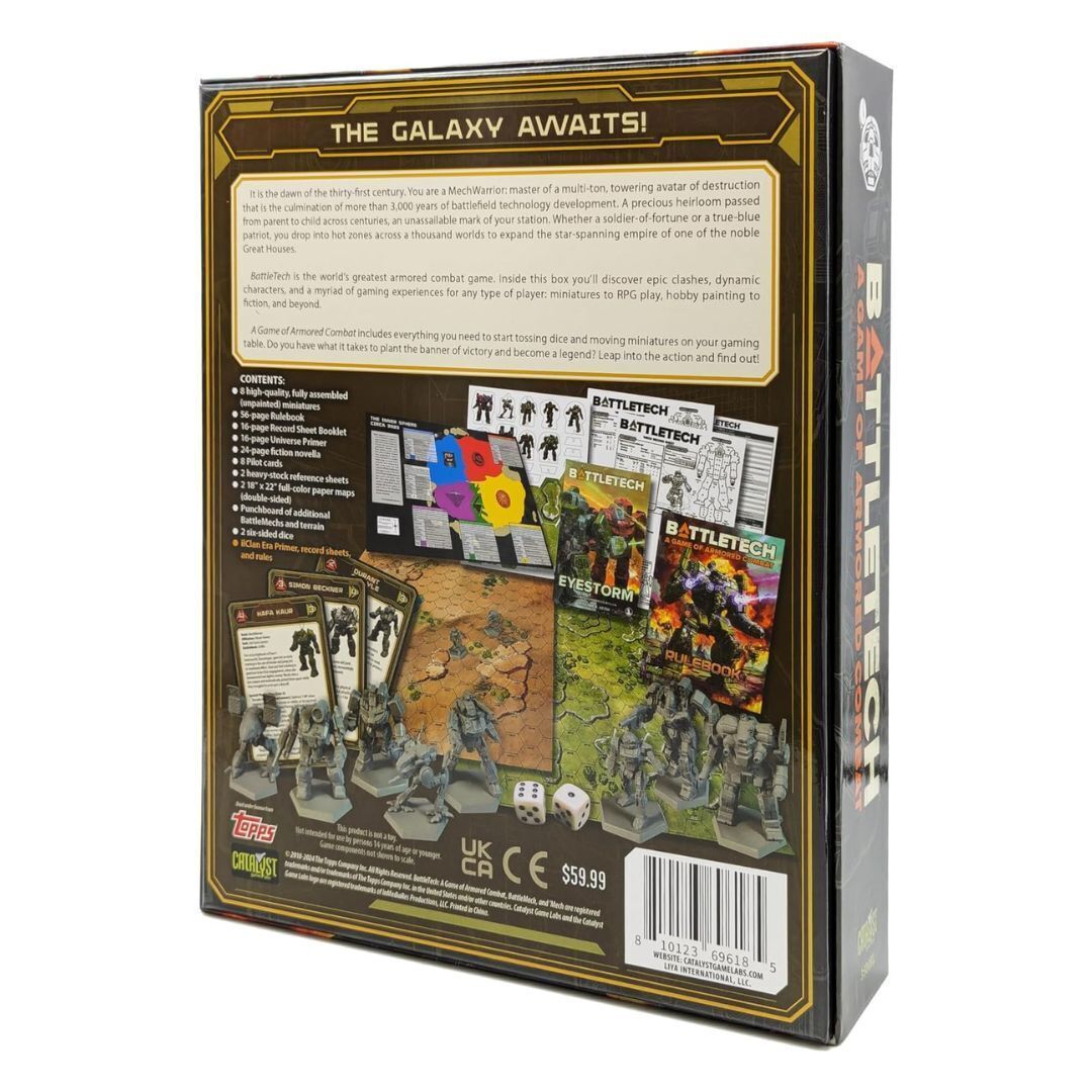 BattleTech Game of Armored Combat 40th Anniversary by Catalyst Game Labs
