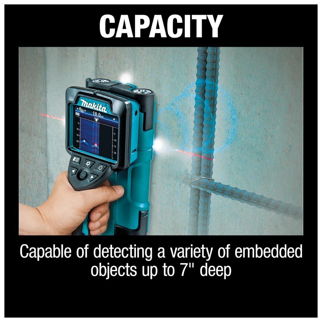 Makita DWD181ZJ 18V LXT LithiumIon Cordless Multi-Surface Scanner