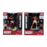 McFarlane Toys Movie Maniacs Rocky Balboa 6 Inch Posed Action Figure Bundle