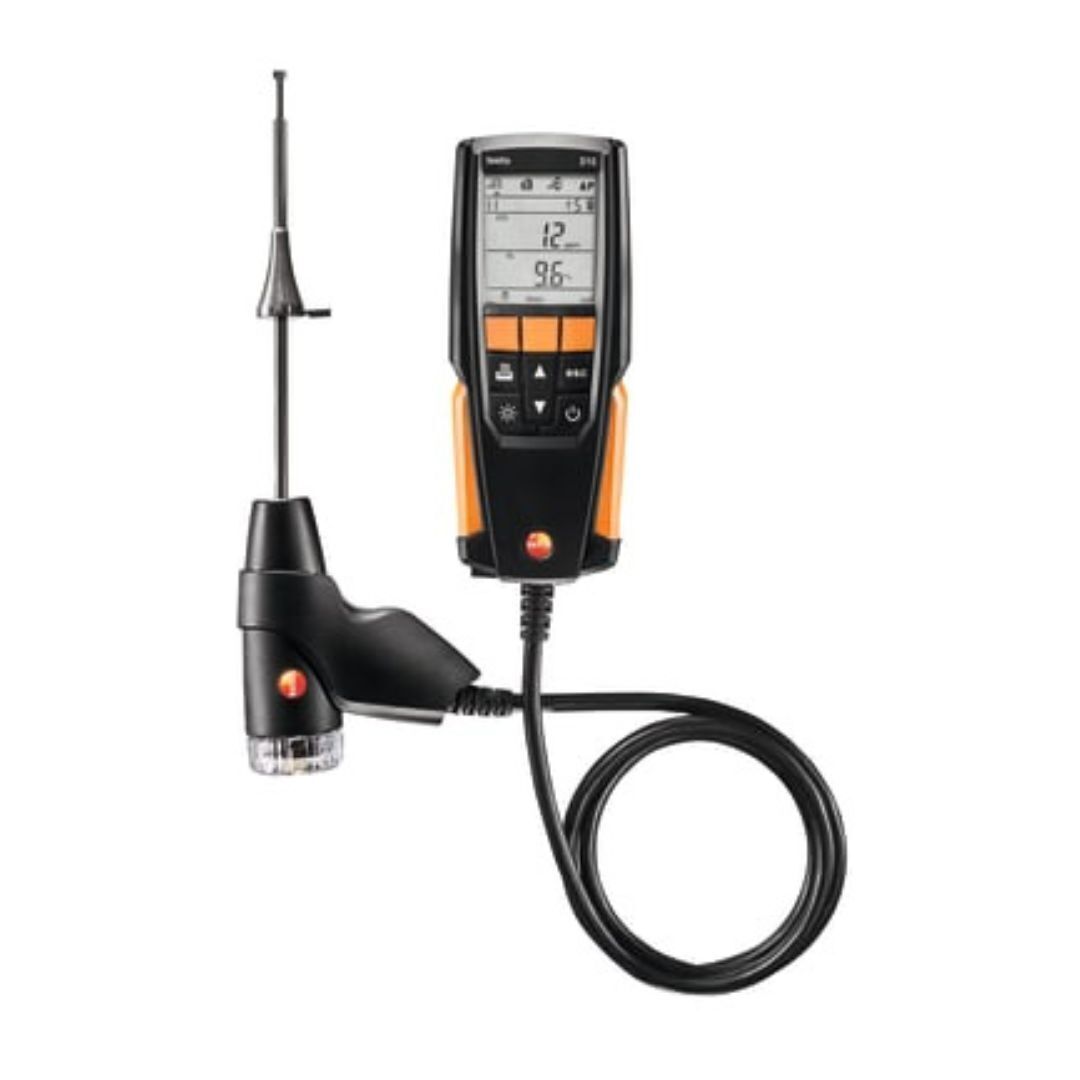 testo 310 I Residential Combustion Analyzer Kit I Flue Gas Detector Set