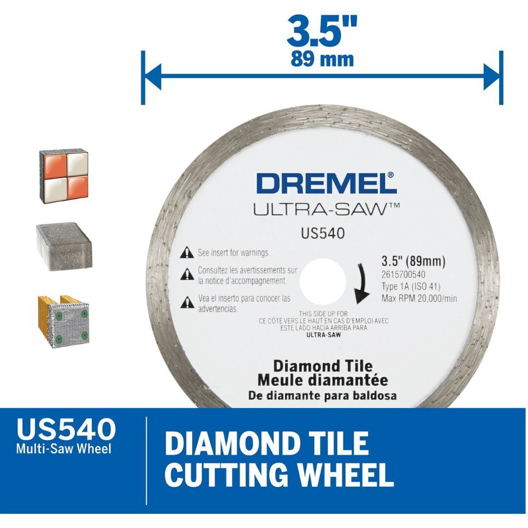 Dremel US20V-01 20V Max Cordless Compact 3-In-1 Saw Kit