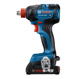 BOSCH GXL18V-240B22 18V 2-Tool Combo Kit with 1/2 In. Hammer Drill/Driver