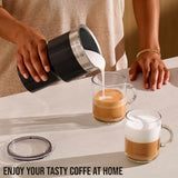 Nespresso Aeroccino XL Milk Frother with Three Styles of Milk Froth and Auto Shut-Off Feature
