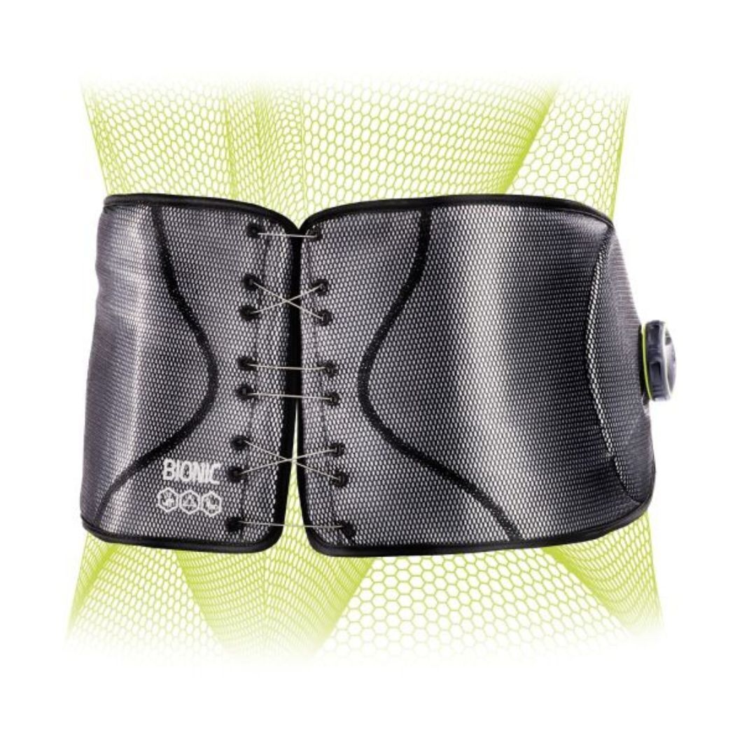 DONJOY PERFORMANCE Bionic Reel-Adjust Boa Fit System Back Brace  Low-Profile, (Used)