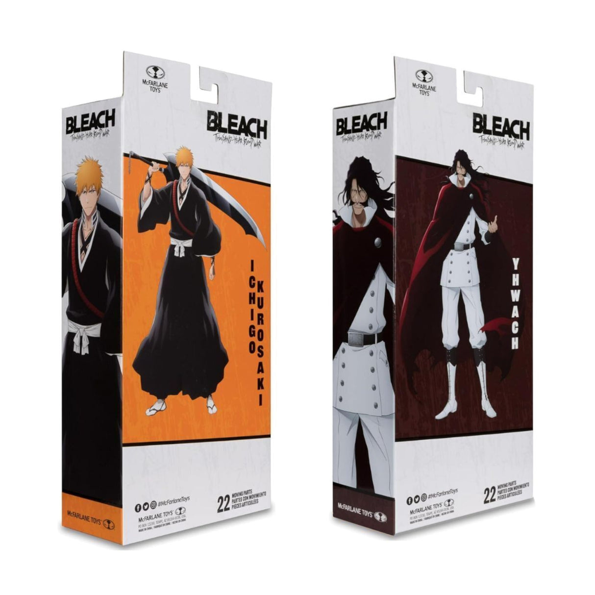 McFarlane Toys  Bleach: Thousand-Year Blood War - Ichigo & Yhwach Figures