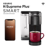 Keurig K-Supreme Plus SMART Coffee Maker, Single Serve K-Cup Pod Coffee Brewer