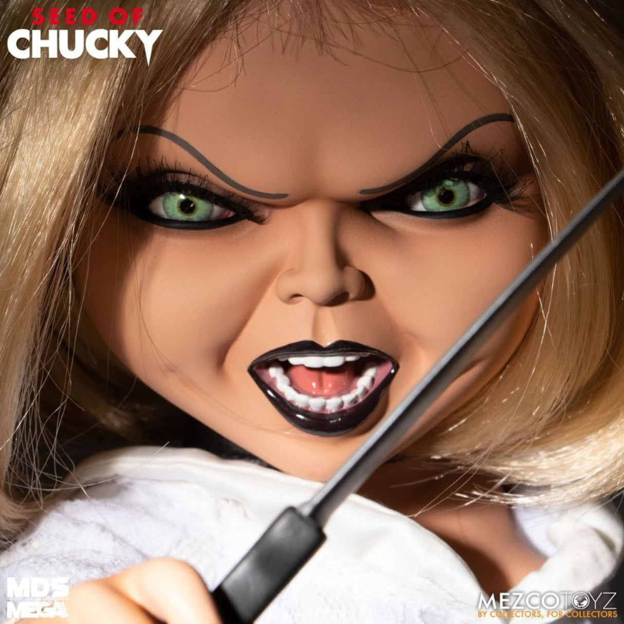 Mezco Toys - Mega Scale Talking Chucky & Tiffany Figures with Sound (Bundle)