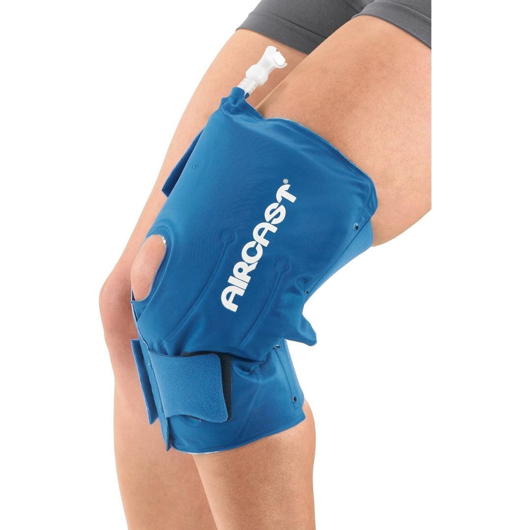 Aircast Cold Therapy Universal Fit Knee Cryo and Cuff with Gravity-Fed Cooler