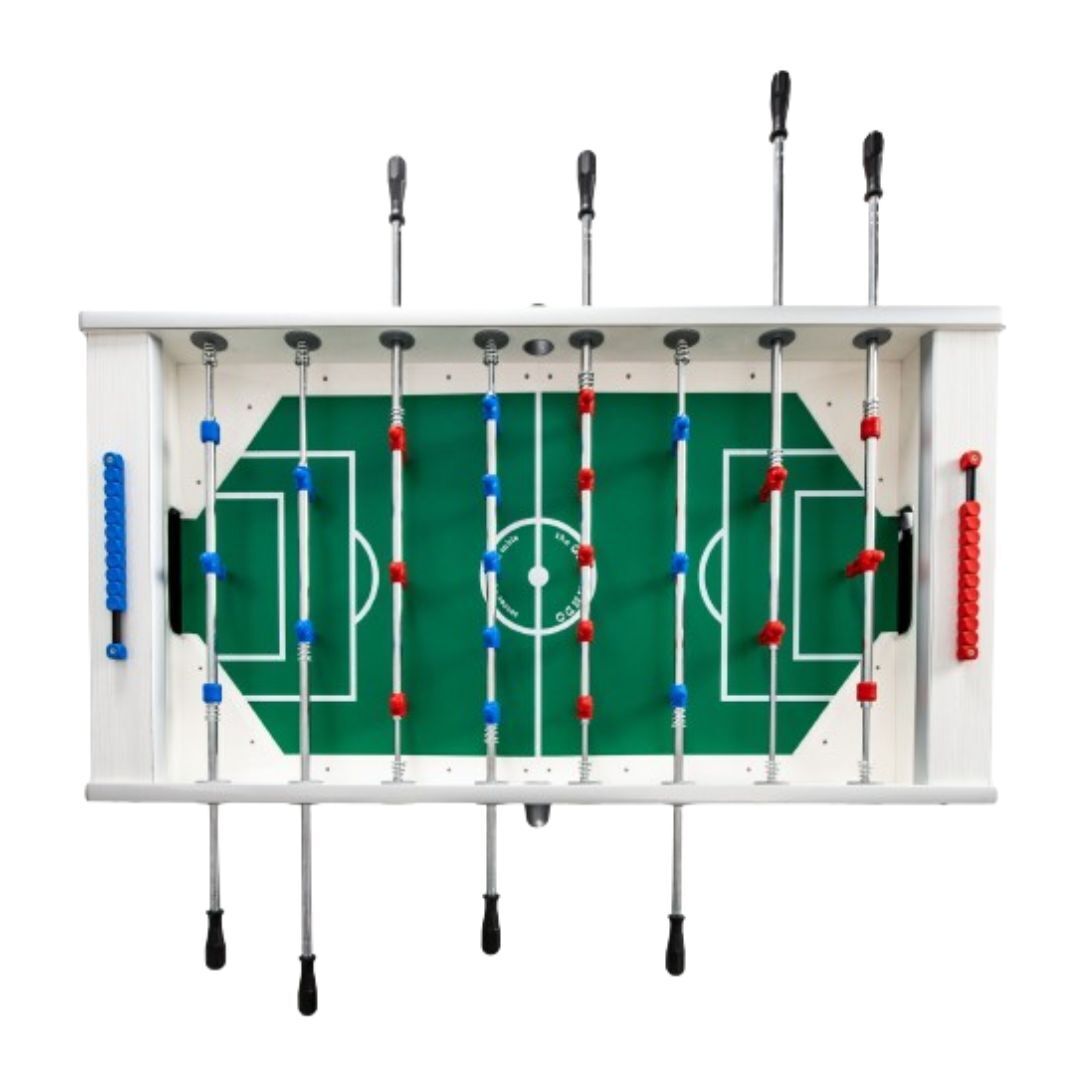Garlando - G-500 Weatherproof Indoor & Outdoor Premium Foosball Table (White)