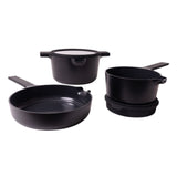 5 in 1 set - Size 8.7' - Black