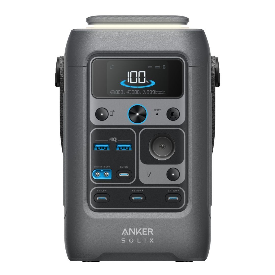 Anker SOLIX C300 DC Portable Power Station - With Strap