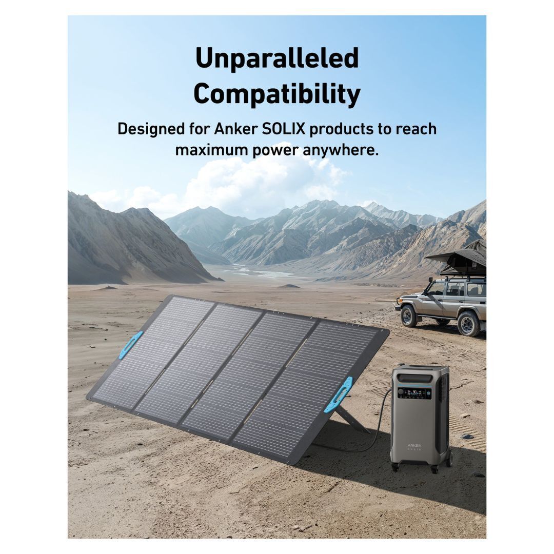 Anker SOLIX PS400 Portable Solar Panel (400W) - 4 Pack Bundle