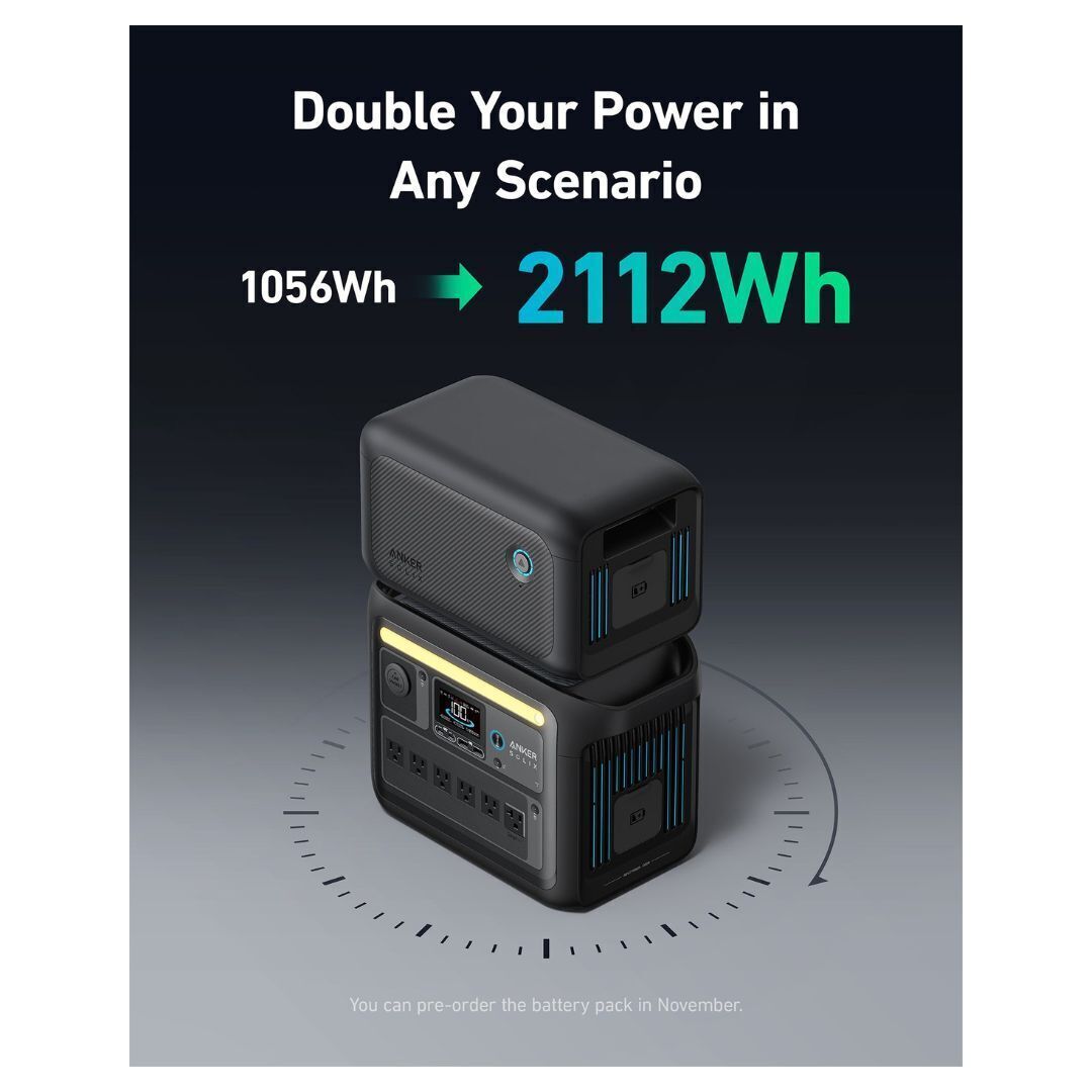 Anker SOLIX C1000X Portable Power Station