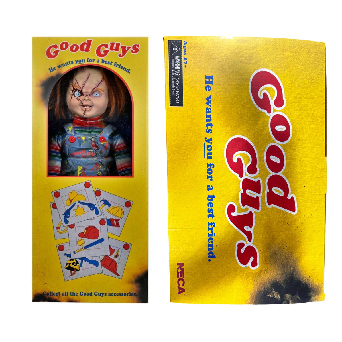 NECA - Child's Play Bride of Chucky Life-Size (Chucky and Tiffany) Bundle