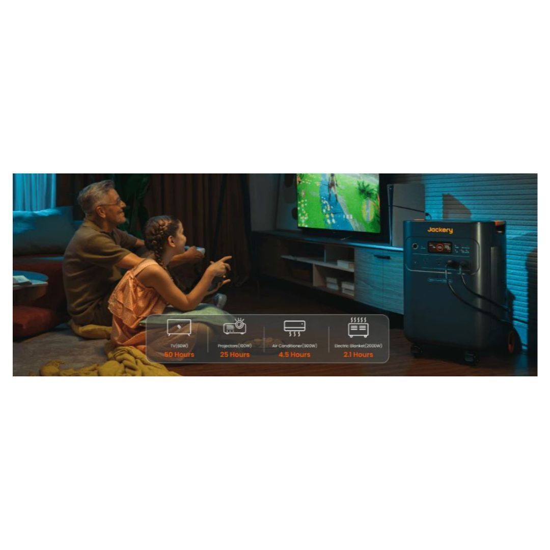 Jackery Explorer 5000 Plus Portable Power Station with Next-Gen LiFePO4 Battery