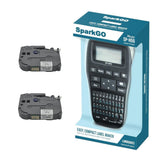 arkGo SP-H55 Hebrew/English Label Maker Bundle with T-231E & T-131E Label Tapes