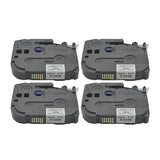 parkGo Non-Laminated Label Tape T-131E 4 Pack
