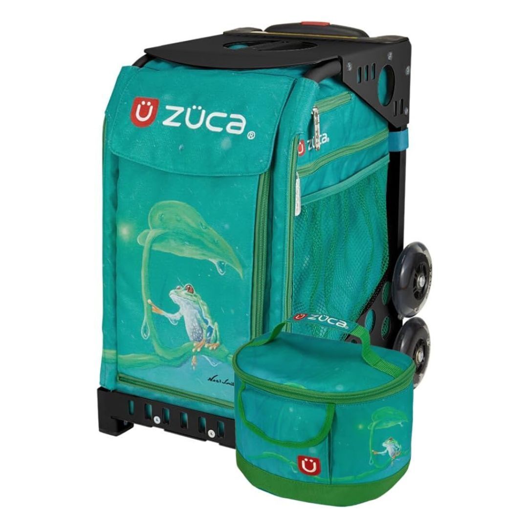 Zuca Froggy Friend (w/Lunchbox) / Black Frame
