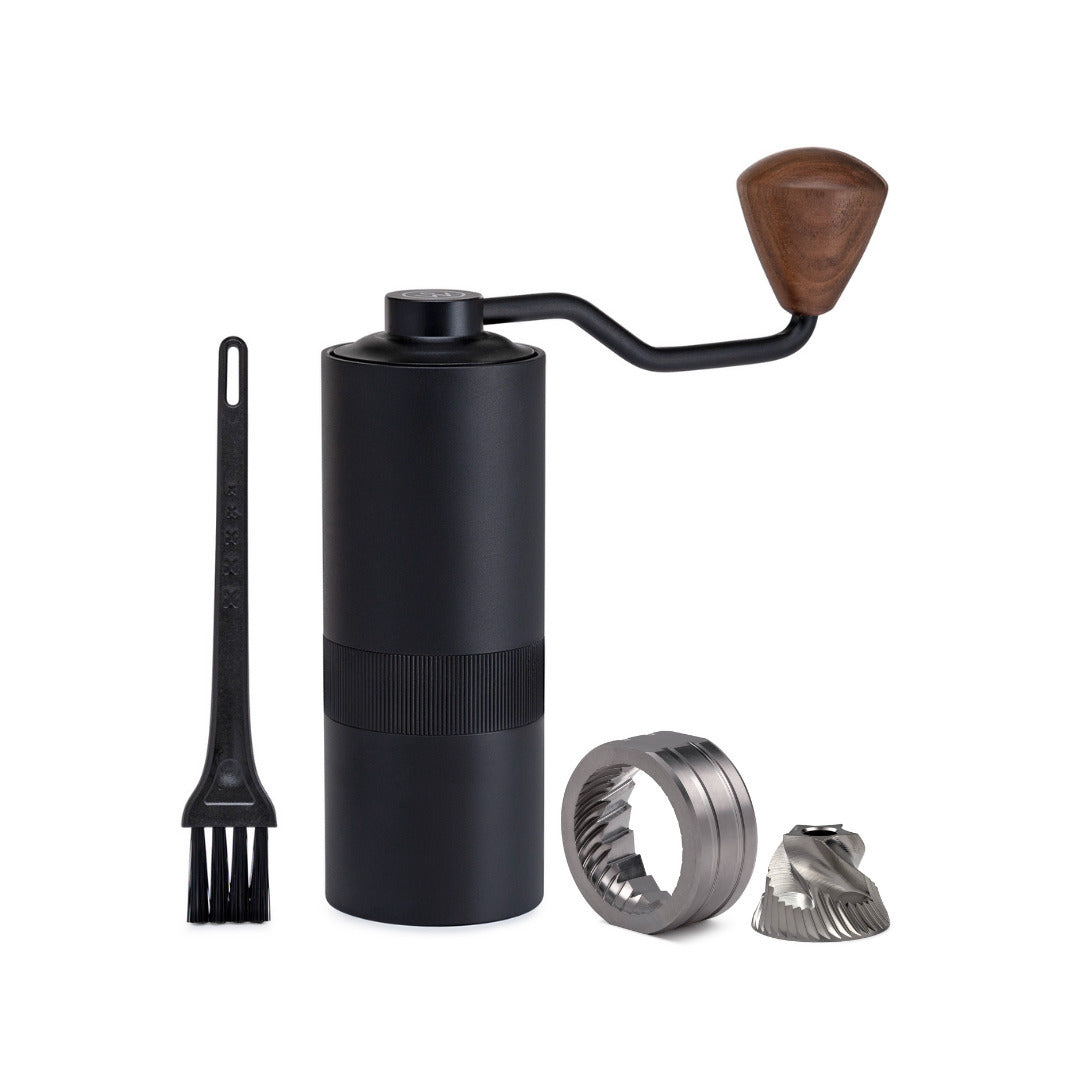 CW-HCG ChefWave Aluminum Alloy Manual Conical Burr Coffee Grinder Bundle