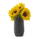 Amaranth 10-Inch Floral Care Impact Resistant Smarter Vase (Black Diamond)