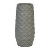 Amaranth 10-Inch Floral Care Impact Resistant Smarter Vase (Cool Gray Diamond)
