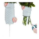 Amaranth 10-Inch Floral Care Impact Resistant Smarter Vase (Teal)