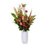 Amaranth 10-Inch Floral Care Impact Resistant Smarter Vase (White)