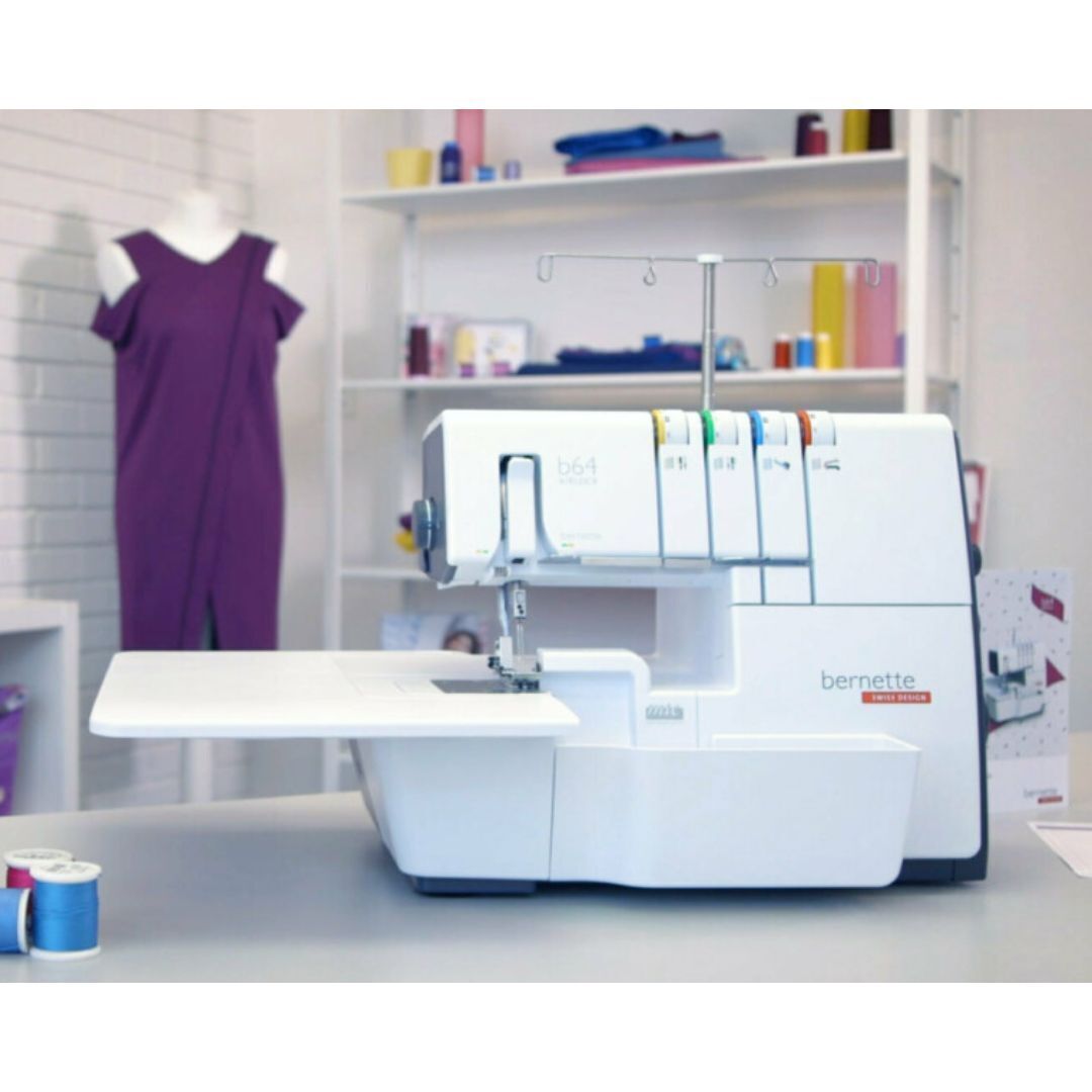 Bernette 64 Airlock Air Threading Serger
