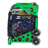 Zuca Green Sport Frame with Removable Insert Gaming Bags and Lunchbox Bundle