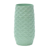 Amaranth Diamond Pattern 7.5-Inch Vase with Water Draining Specialty