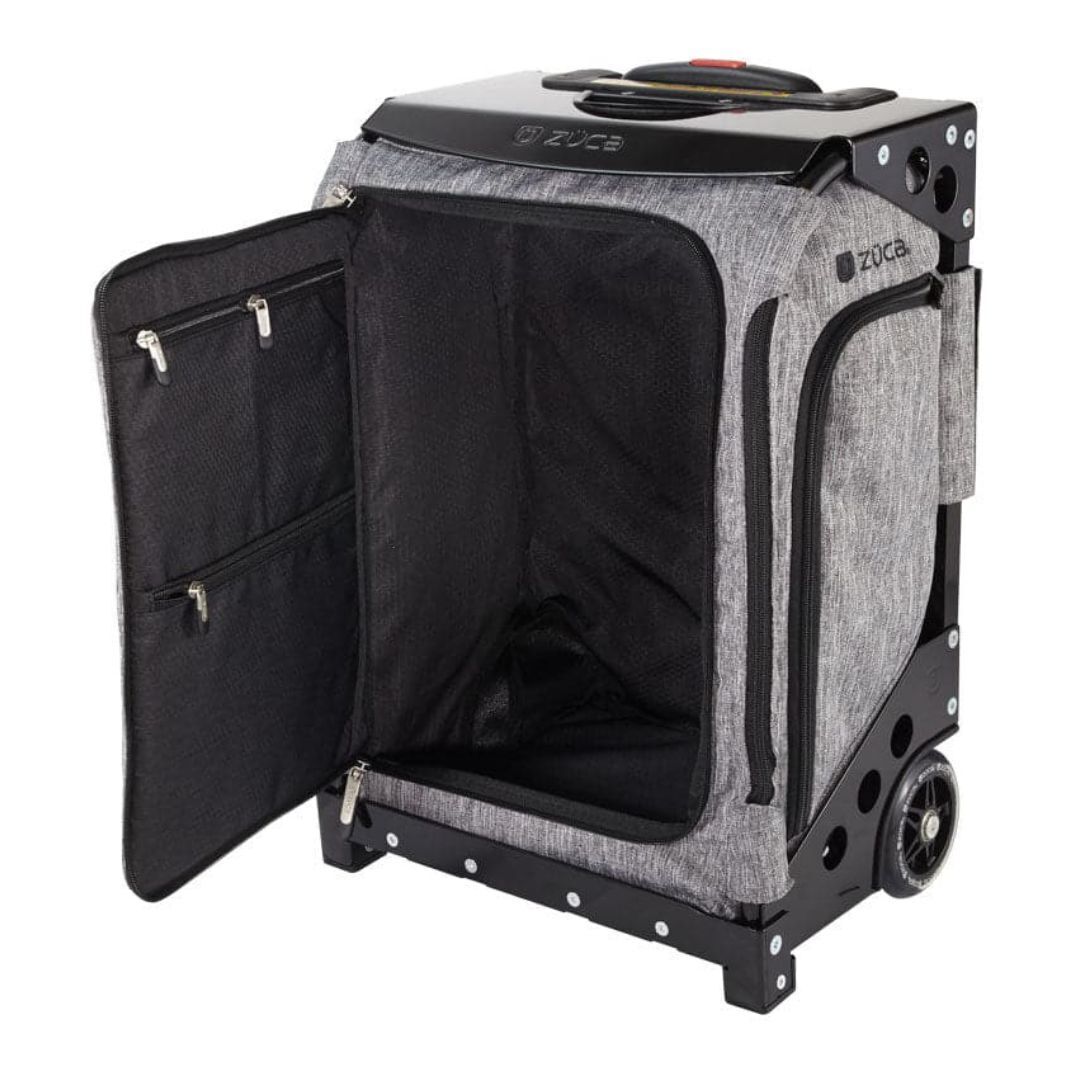 Zuca Navigator Carry-On/Black Frame – Lifestyle by Focus