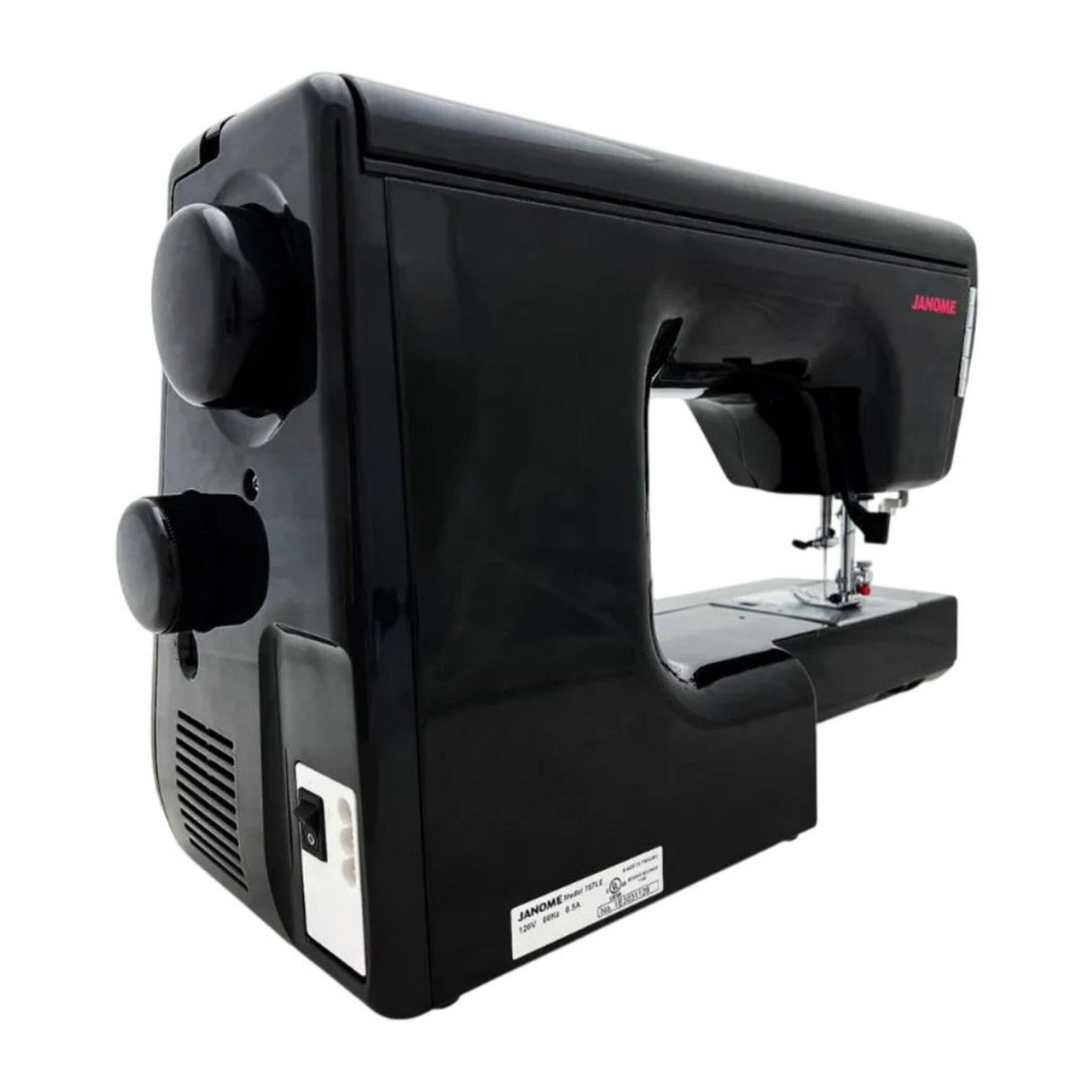 Janome HD 5000 Black Edition Heavy Duty Sewing Machine with Aluminum Body