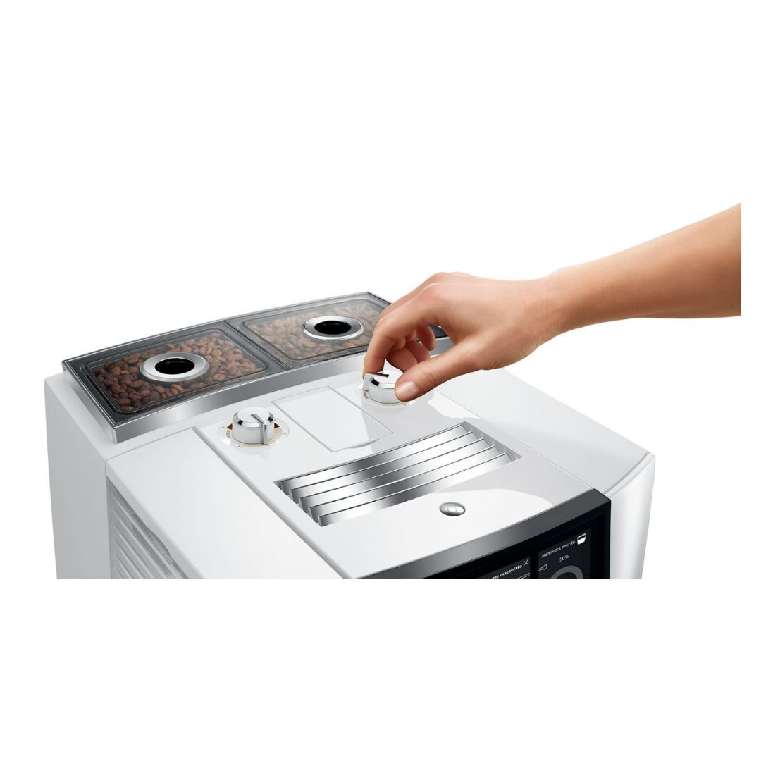 Jura J8 twin Diamond White Automatic Coffee Machine